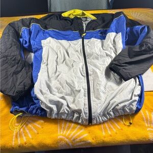 Vintage 90’s Starter Jacket/Rain Coat/Wind Breaker  full Zip Size XL